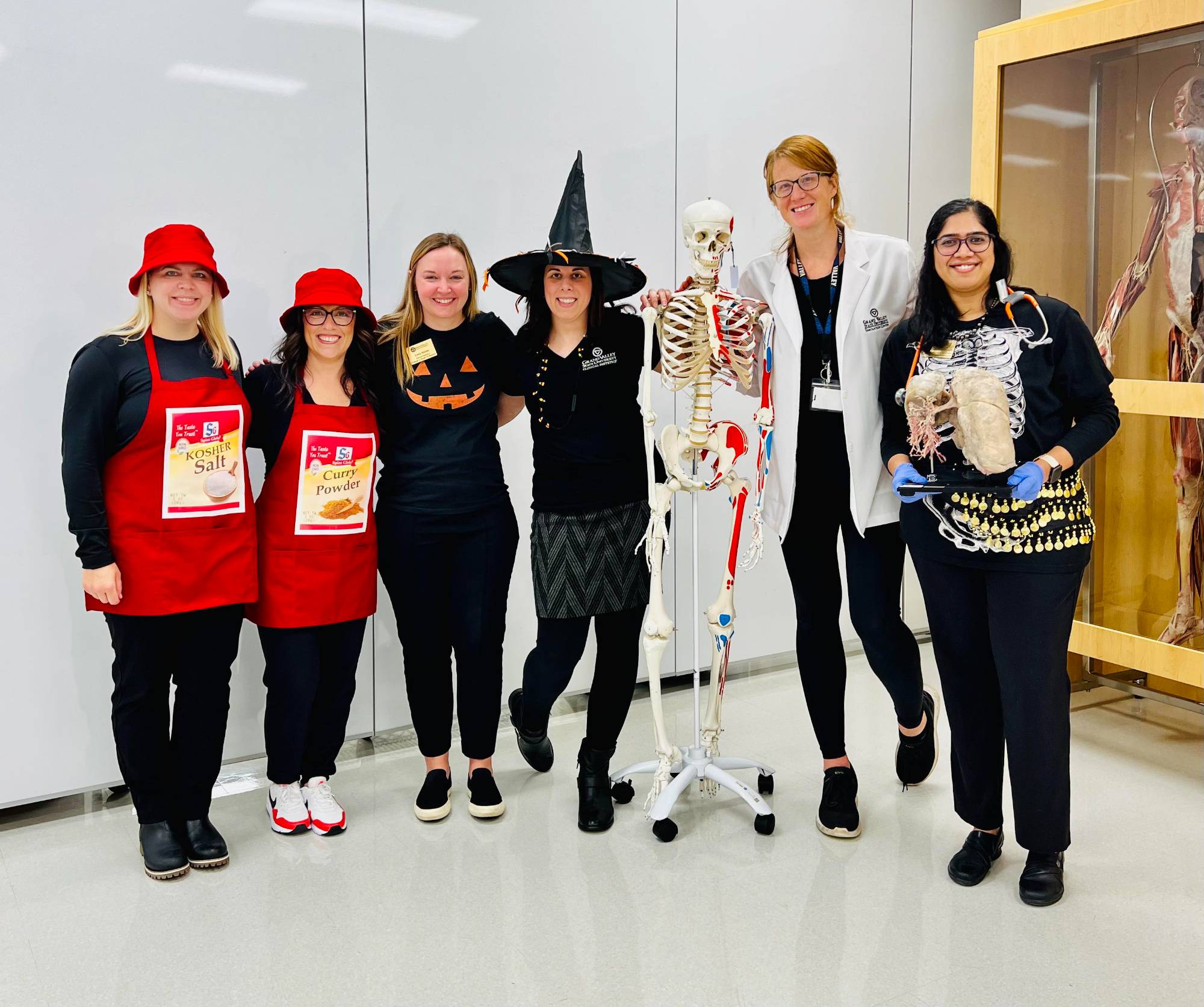 Interprofessional Team Members in Dysphagia Project Celebrating "Swalloween" Awareness